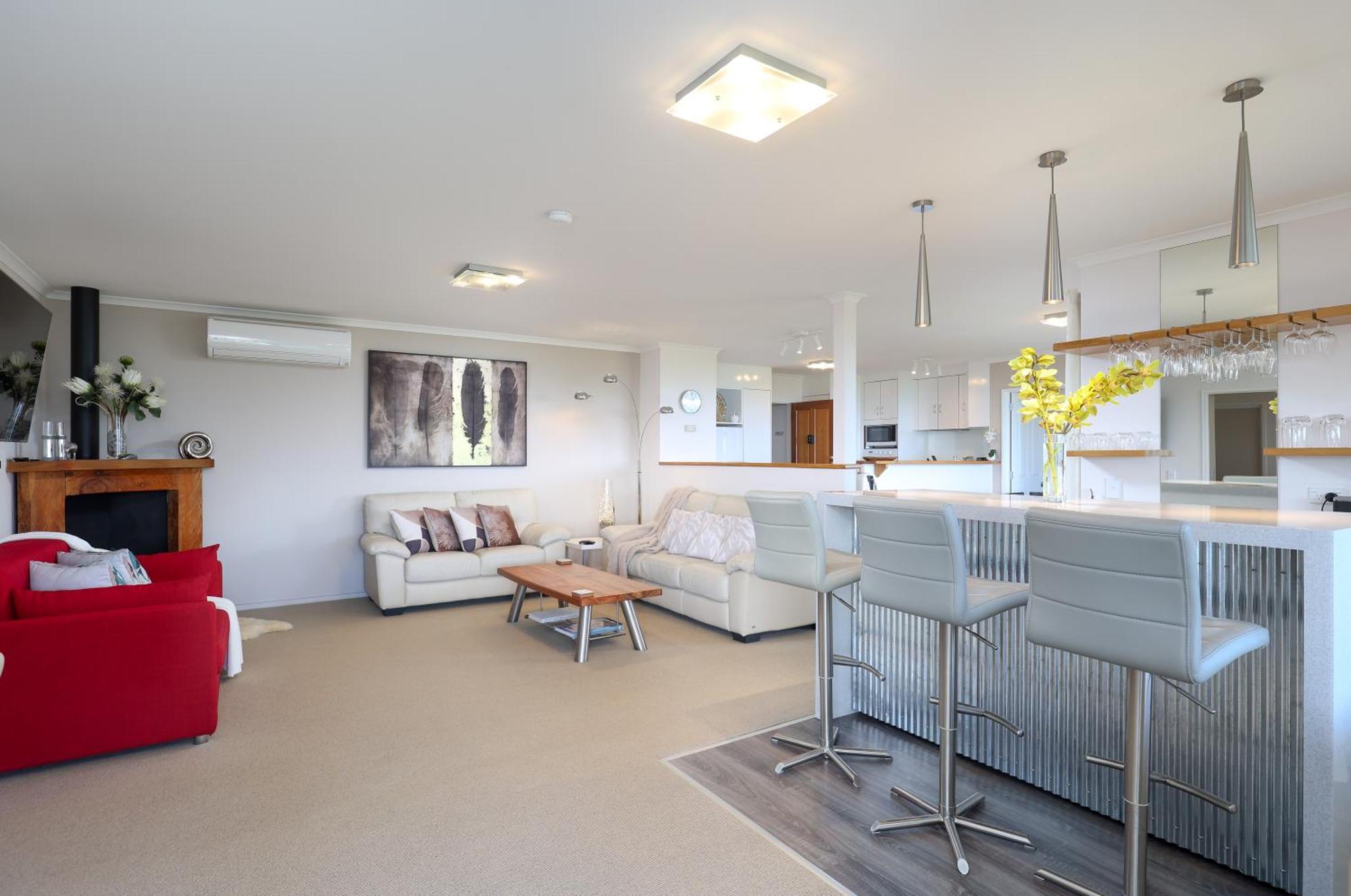 Twin Peaks Luxury Sea View Villa 纳尔逊 外观 照片